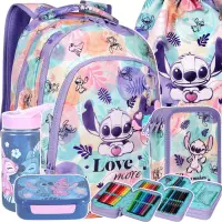 1. CoolPack Prime Zestaw Szkolny Stitch Pastel 5el Plecak F025885 + Worek F054885 + Piórnik F067885