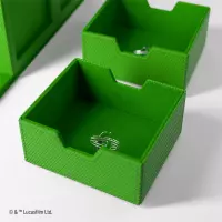 4. Gamegenic: Star Wars Unlimited - Double Deck Pod - Premium Pudełko na Karty - Green