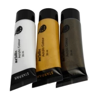 5. Starpak Farby Akrylowe Metaliczne 8 kolorów 25ml. 484980