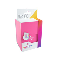 10. Gamegenic: Deck Holder 100+ - Pink - Pudełko na Karty