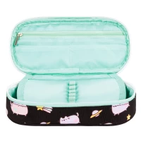 2. St.Majewski Piórnik Tuba Saszetka Usztywniona PC-01 Pusheen Pastel Black 663253