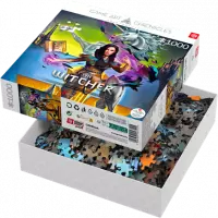 3. Good Loot Game Art Chronicles Puzzle: The Witcher Yennefer & Salvador Dali (1000 elementów)