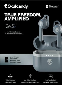 5. Skullcandy Słuchawki Bezprzewodowe Indy Evo True Wireless Chill Grey