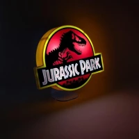 2. Lampka Ścienna / Biurkowa Jurassic Park - Logo