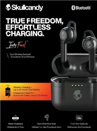 5. Skullcandy Słuchawki Bezprzewodowe Indy Fuel True Wireless Black