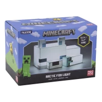 1. Lampka Minecraft Creeper Lis Arktyczny
