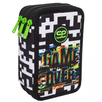 2. CoolPack Jumper 3 Piórnik Trzykomorowy Z Wyposażeniem Game Over F067679