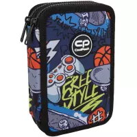 1. CoolPack Jumper 2 Piórnik Dwukomorowy Z Wyposażeniem Hobby F066929