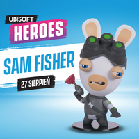 2. Ubi Heroes Figurka Rabbid Sam Fishe