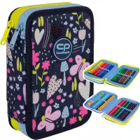 1. CoolPack Jumper 2 Piórnik Dwukomorowy Z Wyposażeniem In The Garden F066831