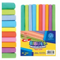 3. Astra Bibuła Marszczona Pastel 10szt 113021034