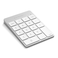 2. Satechi Slim Wireless Keypad - Aluminiowa Klawiatura Numeryczna Bluetooth Silver