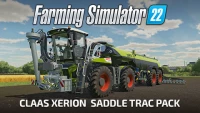 2. Farming Simulator 22 - CLAAS XERION SADDLE TRAC Pack PL (DLC) (PC) (klucz GIANTS)