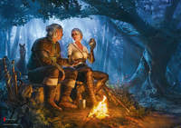 6. Good Loot Puzzle The Witcher (Wiedźmin): Journey of Ciri (1000 elementów)