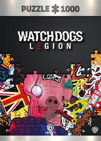 3. Good Loot Puzzle Watch Dogs Legion: Pig Mask (1000 elementów)