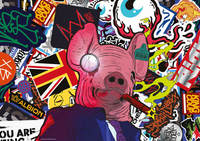 6. Good Loot Puzzle Watch Dogs Legion: Pig Mask (1000 elementów)