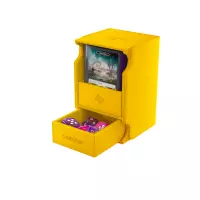 3. Gamegenic: Watchtower 100+ XL Convertible - Ekskluzywne Pudełko na Karty - Yellow