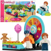 1.  Mega Creative Alleblox Klocki Konstrukcyjne 130 elementów Girl Wesołe Misteczko 547906