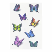1. Sticker Boo Tatuaż Zmywalny Dla Dzieci Motylki 540445
