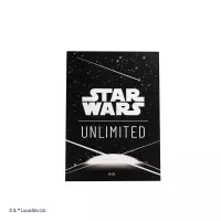 2. Gamegenic: Star Wars Unlimited - Art Sleeves - Koszulki na Karty - Card Back White