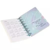 8. Coolpack Planer Stitch Pastel A5 100 Kartek Duża Spirala 75156PTR