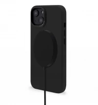2. Decoded – skórzana obudowa ochronna do iPhone 13/14 kompatybilna z MagSafe (czarna)