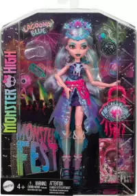 3. Mattel Monster High Fest Lalka Lagoona Blue Festiwalowe Stylizacje HXH82