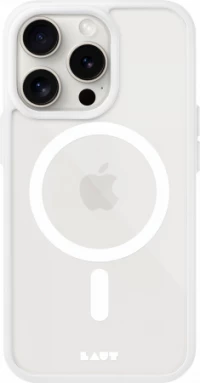1. LAUT Huex Protect - obudowa ochronna do iPhone 15 Pro kompatybilna z MagSafe (white)
