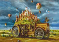 4. Good Loot Imagination Puzzle: Arkadiusz Dzielawski Wielka Przeprowadzka / Big Move (1000 elementów)