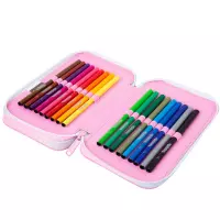 2. CoolPack Jumper 2 Piórnik Dwukomorowy Z Wyposażeniem Tie Dye F066912