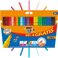 1. Bic Kids Flamastry Spieralne Visa 24 Sztuki 8970981