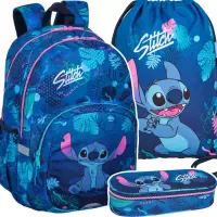 1. CoolPack Rider Zestaw Szkolny Stitch 3el Plecak F109780 + Piórnik F062780 + Worek F054780
