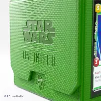 15. Gamegenic: Star Wars Unlimited - Deck Pod - Pudełko na Karty - Green