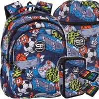 1. CoolPack Jerry Plecak Szkolny Hobby F029929 + Worek F070929 + Piórnik F066929