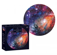 1. Interdruk Puzzle 500 el. Round Galaxy 1 342126