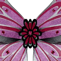 4. Mega Creative Duże Skrzydła Motyla Wróżki 481679