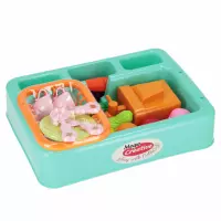 2. Mega Creative Zlewozmywak Kran z Lejącą się Wodą Nella + Akcesoria Miętowy 549846