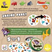 6. Dobble Dinozaury