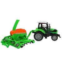 7.  Mega Creative Traktor Z Maszyną Rolniczą 394933