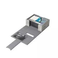 4. Gamegenic: Deck Tome - Neutral - Pudełko na Karty - Gray