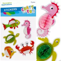 1. Craft With Fun Ozdoba Dekoracyjna Naklejki Harmonijkowe Ocean 545797