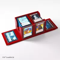 16. Gamegenic: Star Wars Unlimited - Double Deck Pod - Pudełko na Karty - Red