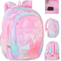 7. CoolPack Factor X Plecak Szkolny Młodzieżowy Tie Dye F002912