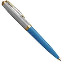 3. Parker Długopis 51 Premium Turkusowy GT 2169080