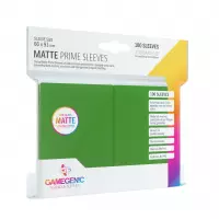 1. Gamegenic: Matte Prime CCG Sleeves (66x91 mm) - Koszulki na Karty - Green 100 sztuk