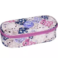 1. Coolpack Campus Piórnik Tuba Usztywniona z Organizerem White Bunny F062833