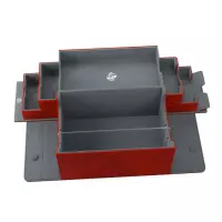 2. Gamegenic: Games' Lair 600+ Convertible - Pudełko na karty - Red