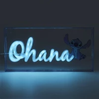 7. Lampka Neonowa Disney Stitch - Ohana