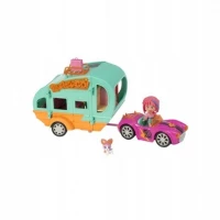 2. MAGIC BOX Kookyloos Mia's Kooky Caravan Auto z Przyczepą 