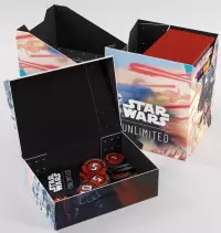 4. Gamegenic: Star Wars Unlimited - Soft Crate - Pudełko na Karty - Mandalorian/Moff Gide